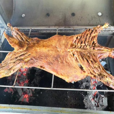 宁夏津玖羊盐池滩羊二毛羔羊白条羊烤全羊火锅烧烤食材生羊肉批发图5