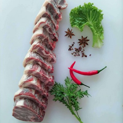 羊蝎子宁夏 盐池滩羊新鲜羊肉脊骨羔羊肉火锅羊排烧烤食材