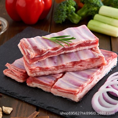 宁夏滩羊肉羊排新鲜现杀羔羊寸排小羊肋排烧烤手抓羊肉包邮图3