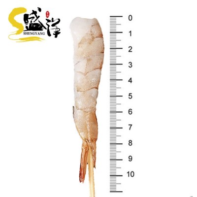 去壳虾串 火锅烧烤半成品串串开背白虾 冷冻海鲜南美青白虾 175串图3