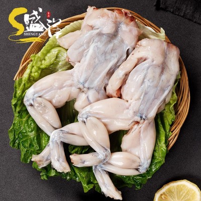 牛蛙烧烤火锅爽滑青蛙三去海鲜冷冻整只牛蛙食材批发5斤整只商用