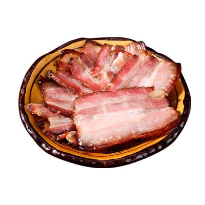 源头厂家直供烟熏三线腊肉腊五花肉重庆四川农家风味餐饮批发图5
