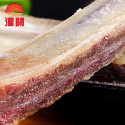 源头厂家直供重庆四川风味本味风干盐排骨花椒排骨餐饮微商批发图2