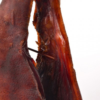 湖南特产腊猪腿厂家批发 农家柴火烟熏腊猪脚 烟熏腊肉腊猪蹄图4