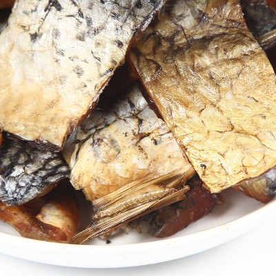 农家腊鱼湖南特产柴火烟熏腊鱼腊味干鱼 腊鱼块腊鱼尾 腊鱼干鱼排图4
