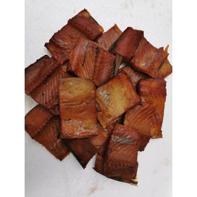 农家腊鱼湖南特产柴火烟熏腊鱼腊味干鱼 腊鱼块腊鱼尾 腊鱼干鱼排图5