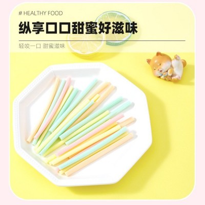 澳米伽108g果味吸管糖 童年零食儿童糖果果味粉糖果趣味糖果批发图2