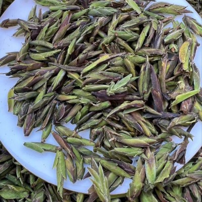 紫芽苞500克一份一斤批发散装自封袋装2023年早春茶明清明前春茶图2