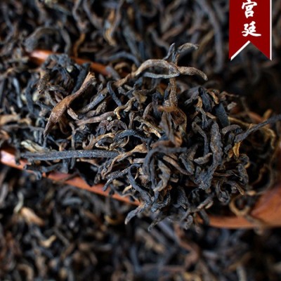 厂家直销云南普洱茶景谷金芽熟茶散装批发宫廷古树茶熟普散茶250g图1