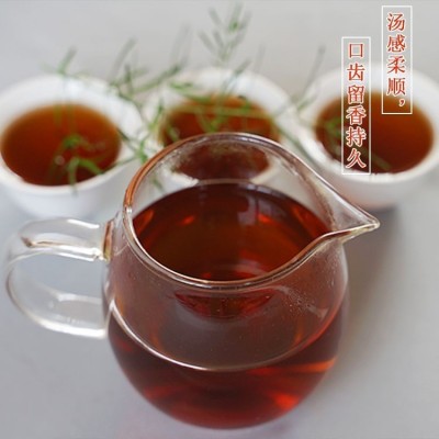 厂家直销云南普洱茶景谷金芽熟茶散装批发宫廷古树茶熟普散茶250g图3