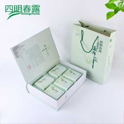 2024新茶瀑布仙茗早芽 余姚四明春露茶叶 绿茶茶叶礼盒装图1