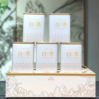 新茶 明前2024黄金芽 过年送礼盒装 浙江白茶绿茶批发 250克装图4