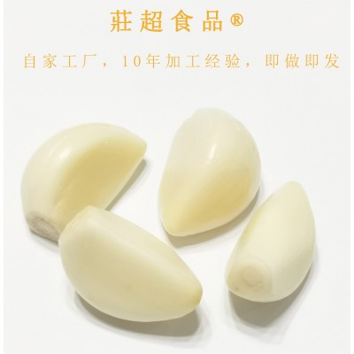 【自家工厂】蒜米蒜子剥皮蒜瓣新鲜去皮餐饮商用蒜子去皮蒜图2