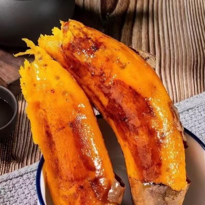 烟薯25号 新鲜现挖 分批糖化 口感烤地瓜 红心流油 糖心红薯批发图1