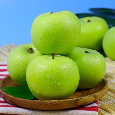 山西新鲜青苹果当季现摘绿色果应季酸脆甜孕妇水果时令果整箱批发图2