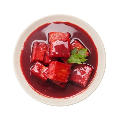 六必居红腐乳340g火锅大块豆腐乳腐乳汁红方豆腐蘸料特产批发代发图5