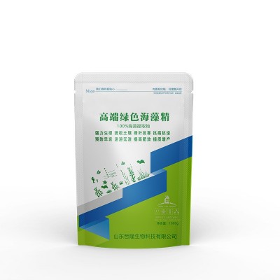 酶解绿色海藻精海藻酸叶面肥冲施肥生根壮苗有机水溶肥海藻精图5