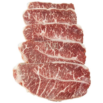 美国JBS安格斯牛板腱628/969/3D谷饲原切牛排去骨牛肉 一箱起代发图5