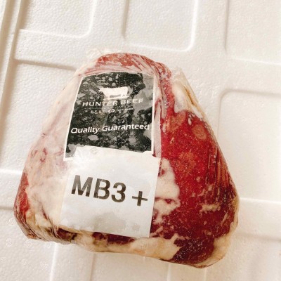194澳洲和牛臀腰肉心M3+牛排火锅烧烤进口供应西餐厅批图3