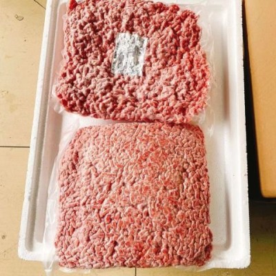 澳洲和牛牛肉馅牛肉沫饺子馅汉堡牛肉饼批发新鲜冷冻牛肉颗粒原切图2