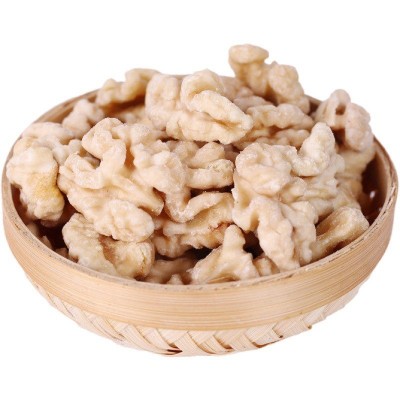 云南核桃仁整箱三路每日坚果原料厂家原味蛋糕烘烤散装无壳核桃碎图5