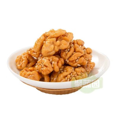 【聚蔬园】去皮香酥核桃仁芝麻海苔味脱皮餐饮酒店冷盘休闲坚果零图4