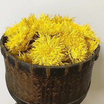 大量批发金丝皇菊花草茶一壶一朵干花10公分人工挑选大朵菊花茶g图5