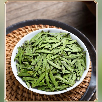 2024春茶 新茶豆香龙井茶绿茶浓香型 浙江龙井明前新茶袋装500g图3