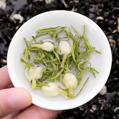 特级茉莉飘雪茉莉花茶浓香型2024新茶袋装散装茶叶 大份量500g