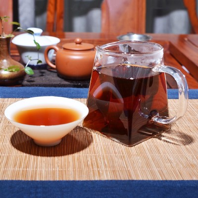 延初茶业 云南普洱 老普洱 陈香砖 茶 250克砖茶 厂家直接发货图4
