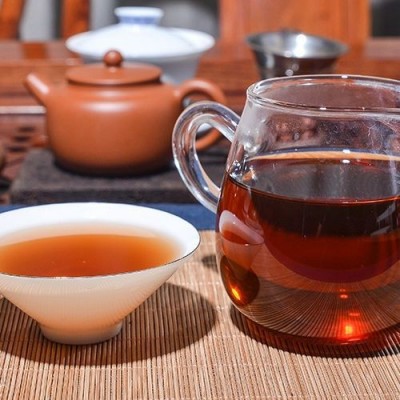 延初茶业普洱熟茶七子饼茶越陈越香乔木茶熟茶饼357 厂家 直接发货图4