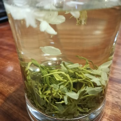 峨眉山七里春高山绿茶花毛峰花茶雪漂（250g*2）图2