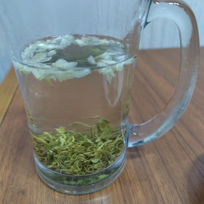 峨眉山七里春高山绿茶花毛峰花茶雪漂（250g*2）图4