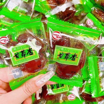 南凯甘草杏带核散装称重无核杏脯酸甜蜜饯独立休闲小包装10斤/箱图4