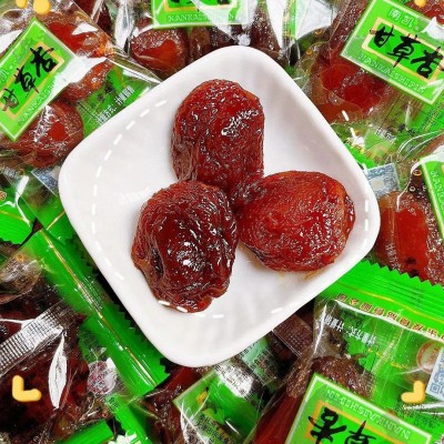 南凯甘草杏带核散装称重无核杏脯酸甜蜜饯独立休闲小包装10斤/箱图5