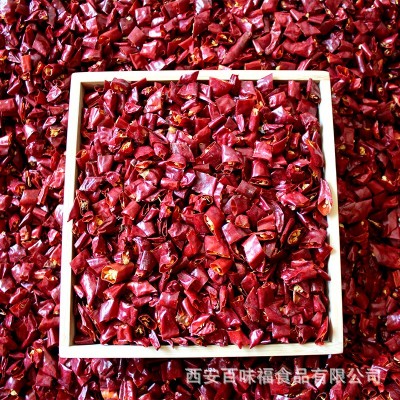万香源现货批发干辣椒火锅辣椒丝商用辣椒圈中辣三樱椒辣椒段图3
