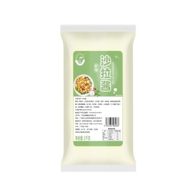 商用沙拉酱1kg 沙司番茄酱寿司水果色拉酱蔬菜汉堡酱香甜 型沙拉酱图5