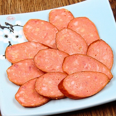 东北大妈哈尔滨风味红肠东北俄式即食香肠东北特产小吃130g香肠图1