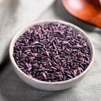 东巴客墨江紫米500g 云南特产墨江紫糯米农家血米做紫米露煮粥1斤图2