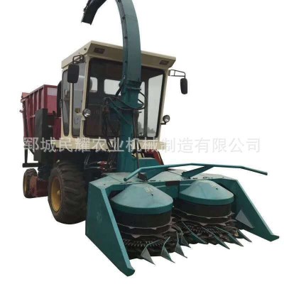 小型65马力青储机农用玉米秸秆收割青储机圆盘式养殖场饲 料收获机图3