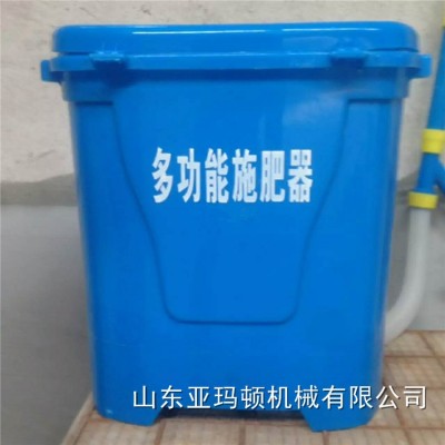 玉米麦田春季专用手推式撒肥器轻便耐用后背是电动施肥机省时省力图3