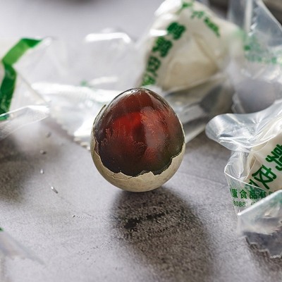 [鹌鹑皮蛋]神丹小皮蛋无铅工艺松花溏心皮蛋48枚凉拌新鲜 下酒菜图3