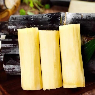 广西黑皮甘蔗新鲜水果现超甜爆汁应季甜柑整箱一件批发图4