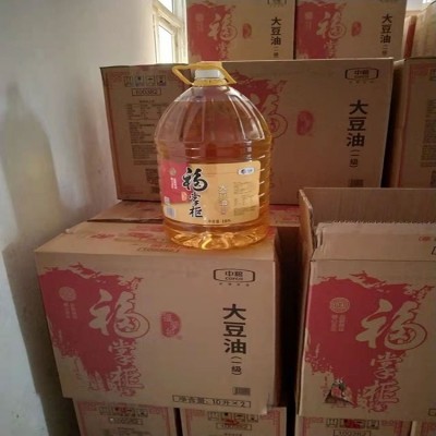 一级大豆油 烹饪无油烟 营养健康 精选优质大豆 中粮福掌柜图1