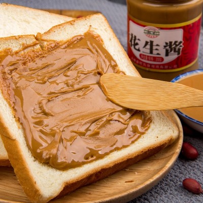 郎氏花生酱40斤餐饮小吃大排档烧烤饭店麻辣烫调味酱面包酱大桶图3