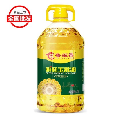 鲁姬香5L 压榨鲜胚玉米油 植物油商用家用整箱食用油厂家直销批发图4