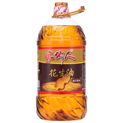 家乡人5升花生油浓香一级压榨食用批发花生粮油桶装食用油 大桶油图5