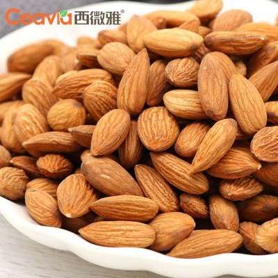 扁桃仁整粒 30-32巴旦木大杏仁整箱烘焙坚果 西微雅批量供应图3