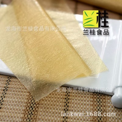 方形豆腐皮57X26cm 五香豆皮 传统豆油皮 豆制品 腐竹图3