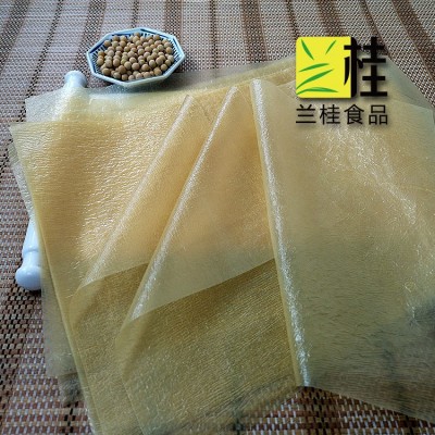 方形豆腐皮57X26cm 五香豆皮 传统豆油皮 豆制品 腐竹图5